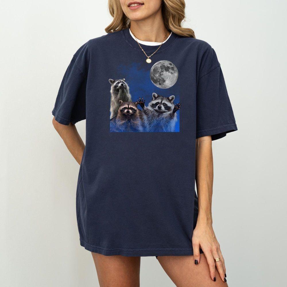 Raccoons Moon Vuitino Shirt
